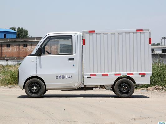 Camión eléctrico Wuling E10 2023 con dirección izquierda de energía y caja de carga especial
