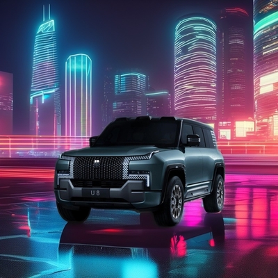 2023 BYD YangWang U8 Range Off-Road de lujo SUV híbrido extendido EV Coches eléctricos de energía