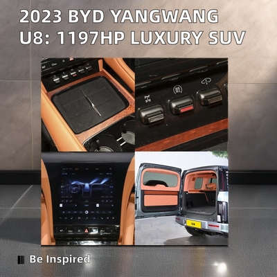 2023 BYD YangWang U8 Range Off-Road de lujo SUV híbrido extendido EV Coches eléctricos de energía