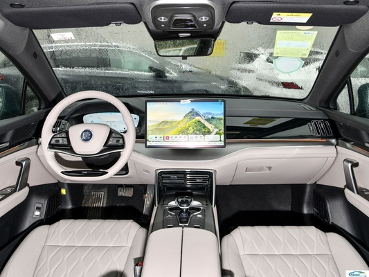 Sistema de audio avanzado de navegación media SUV híbrido Tang DM-I Carro para 7 plazas de BYD