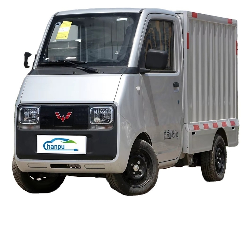 Camión eléctrico Wuling E10 2023 con dirección izquierda de energía y caja de carga especial