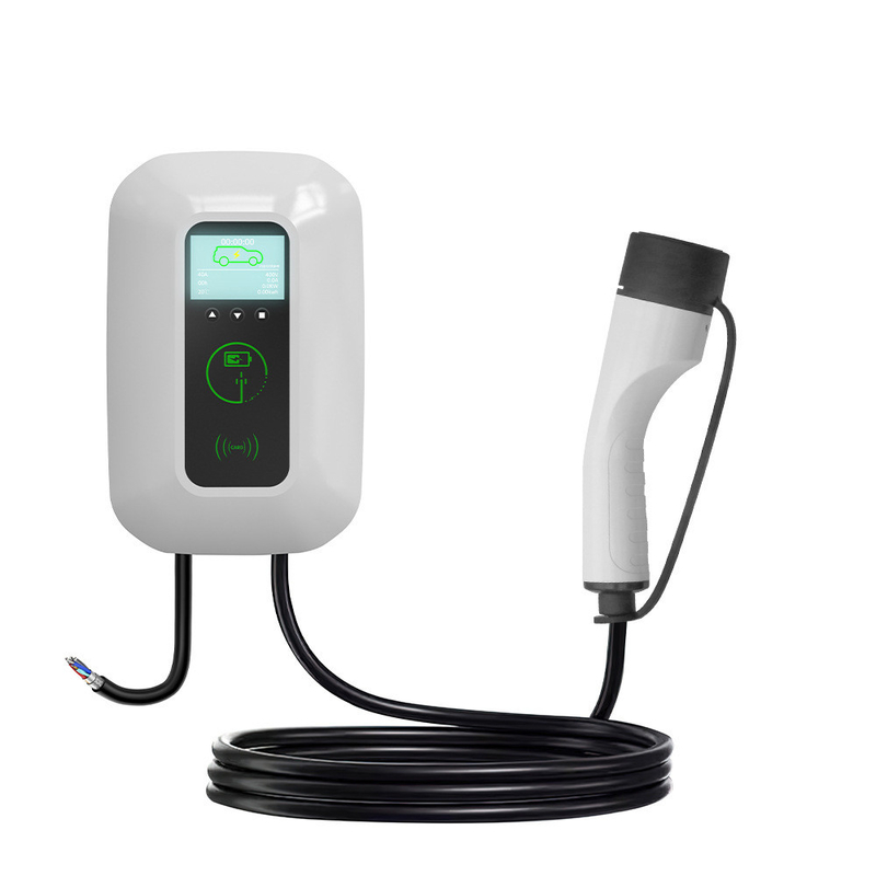 22KW CCS Pneumático 2 Estación de carga estándar europea de CA montada en la pared con diseño compacto